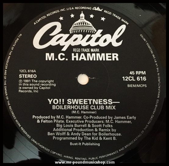 MC Hammer - Yo Sweetness (Is My Weakness)