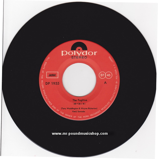 Kenji Sawada - The Fujitive / I Was Born To Love You