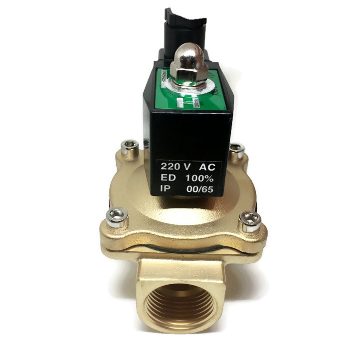 โซลินอยด์วาล์วทองเหลือง 2/2