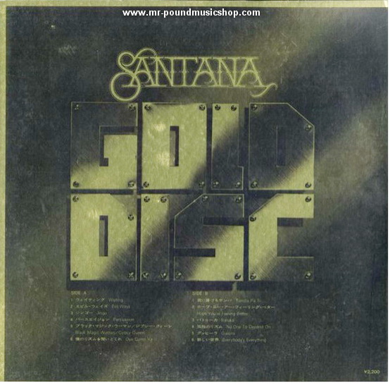 Santana - Gold Disc