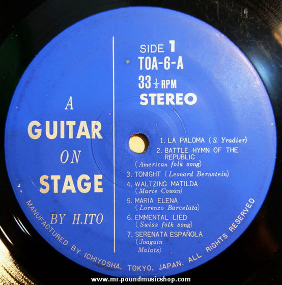 Hideo Ito - A Guitar On Stage