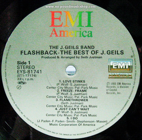 The J. Geils Band - Flashback The Best of The J. Geils Band