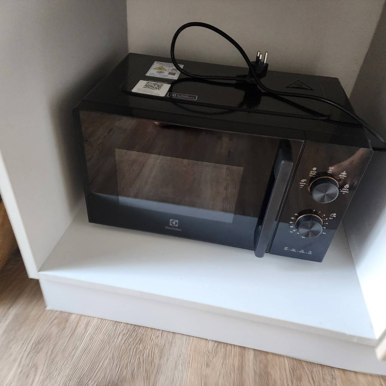 ให้เช่า dcondo Rattanathibet (ดีคอนโด รัตนาธิเบศร์) ก่อนถึงรถไฟฟ้าสถานีไทรม้า สตูดิโอ ขนาด 28.84 ตร.ม. ชั้น 6 ตึกB ทิศเหนือ