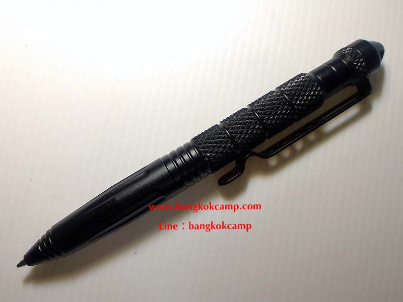 ปากกาต่อสู้ ปากกาแทคนิคอล Tactical Pen ปลายกระแทกกระจกได้ ระบบหมุนเปิด-ปิดหัวปากกา