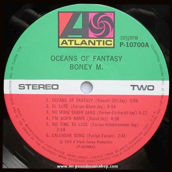 Boney M. - Oceans Of Fantasy