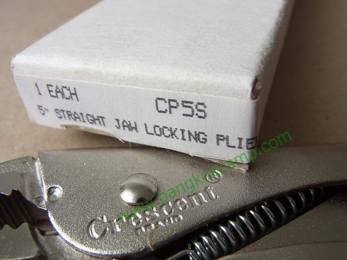 คีมล๊อค Crescent ขนาด5นิ้ว Made in USA พร้อมกล่องเดิม..ใหม่เก่าเก็บ