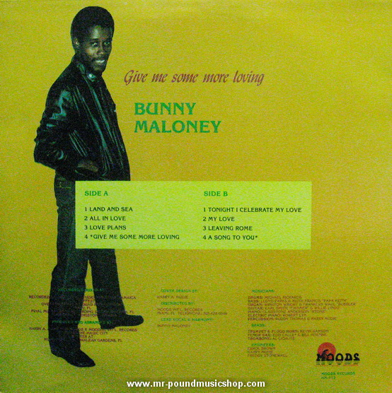 Bunny Meloney - Give Me Some More Loving