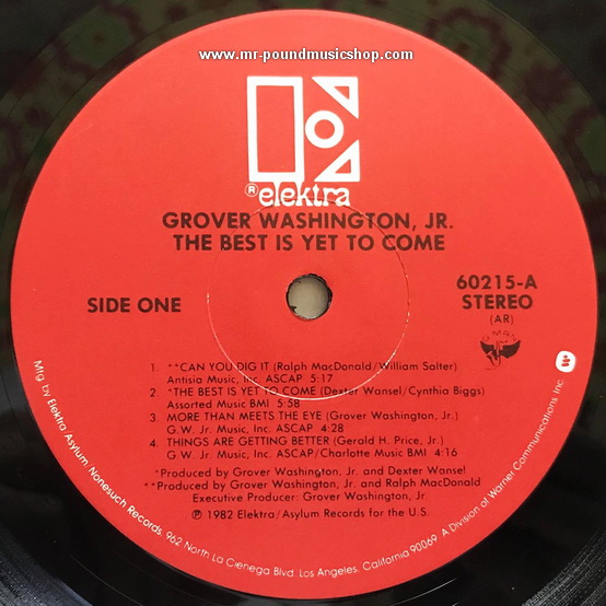 Grover Washington, Jr. - The Best Is Yet To Come