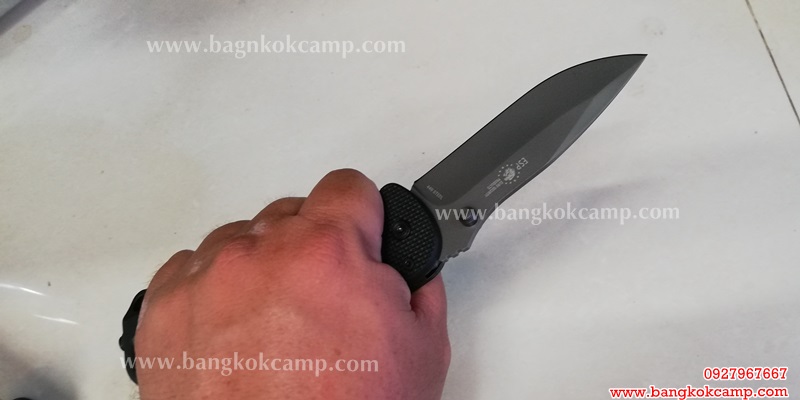 มีดพับ ESP Rescue Knife ใบกึ่งหยัก
