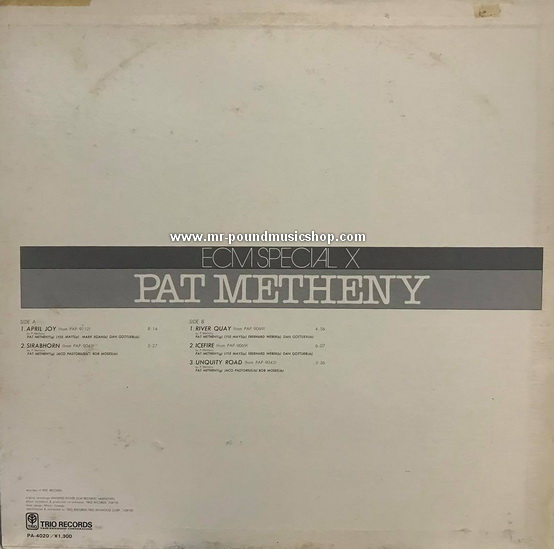 Pat Metheny - ECM Special X Pat Metheny