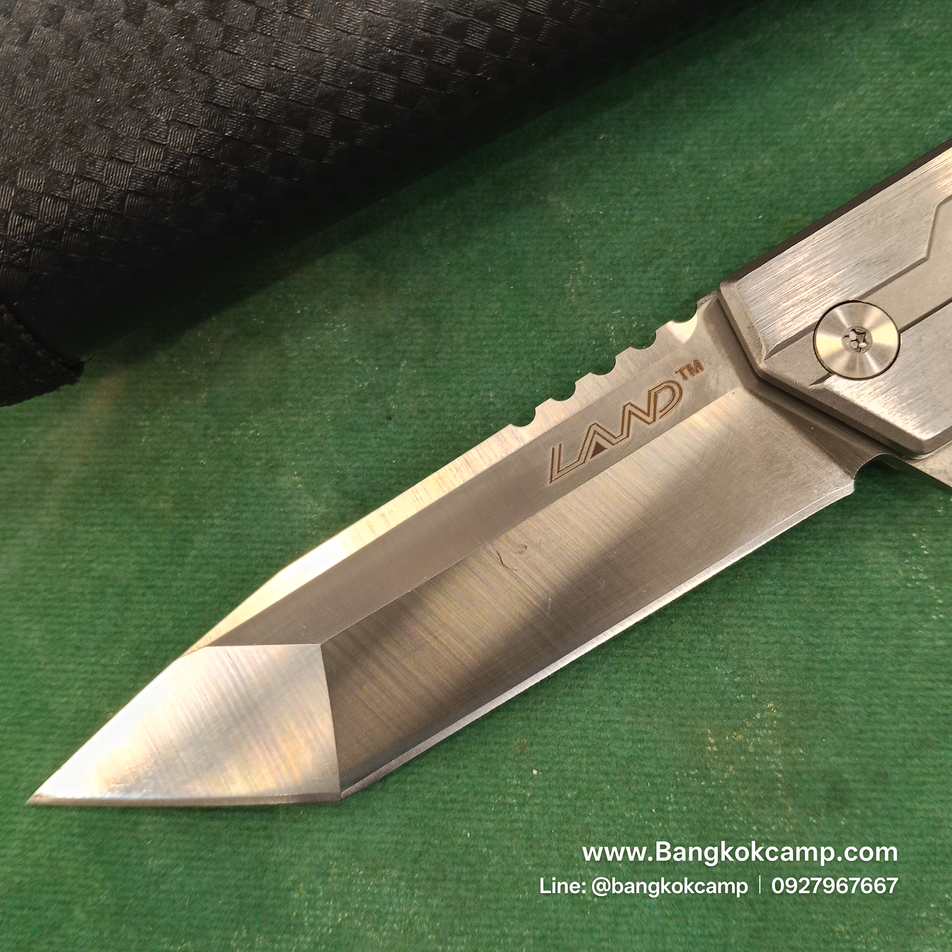 มีด LAND Knife +กระเป๋าเคฟล่า