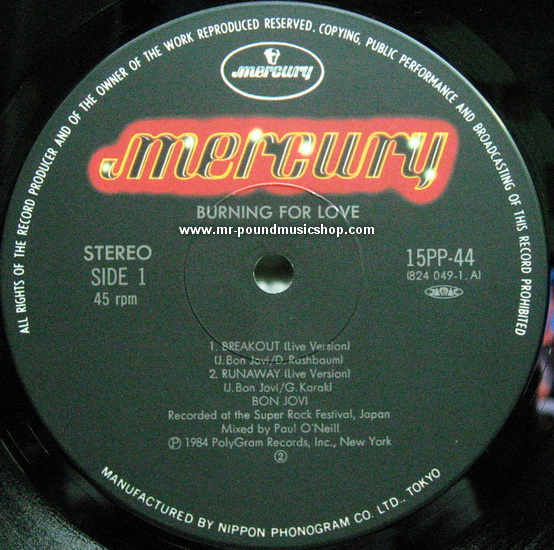 Bon Jovi - Burning For Love