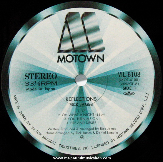 Rick James - Reflections