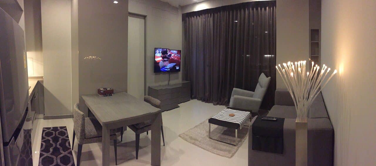 ให้เช่า M Silom (เอ็ม สีลม) อนุญาตเลี้ยงน้องหมา น้องแมวได้ ชั้น 11 fully Furnished. 1 ห้องนอน