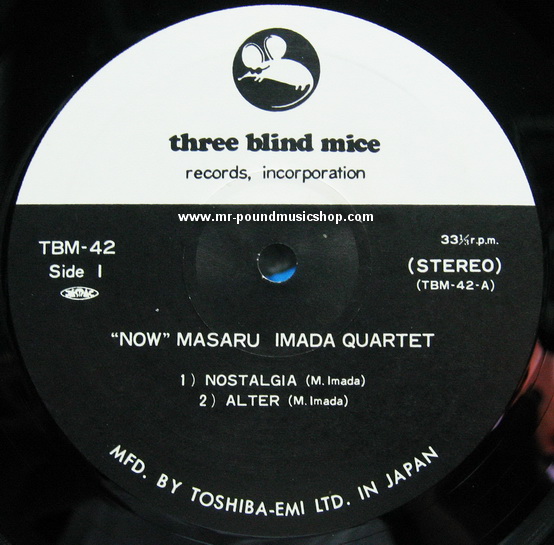 Masaru Imada Quartet - Now!