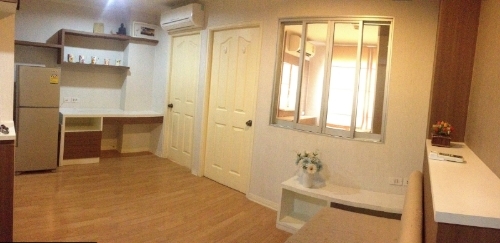 ให้เช่า คอนโดลุมพินีวิลล์ LPN รามอินทรา-หลักสี่ Lumpini Condotown/Ville Raminthra-Laksi ชั้น 8 พื้นที่ 31 ตร.ม. 1 ห้องนอน 1 ห้องน้ำ เดือนละ 8,500 บาท