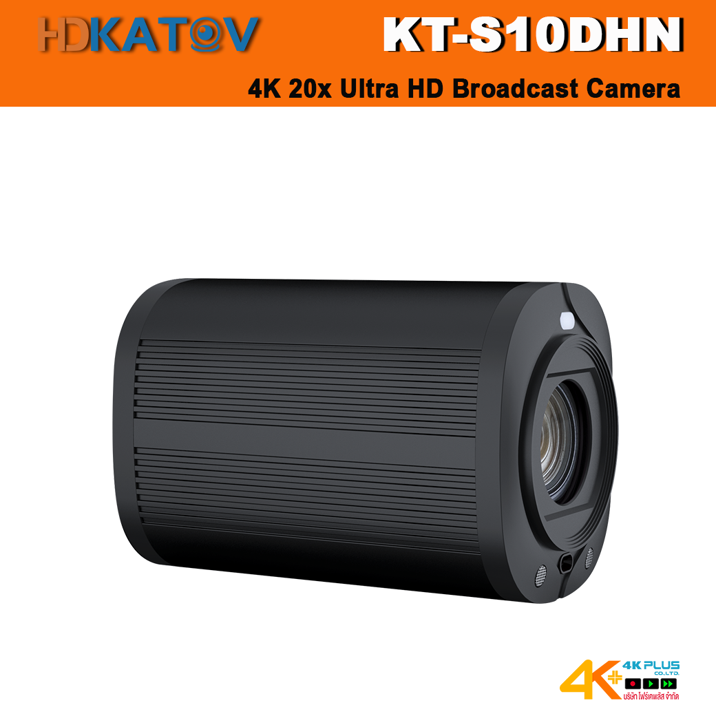 HDKATOV KT-S10DHN 4K 20x Ultra HD Broadcast Camera