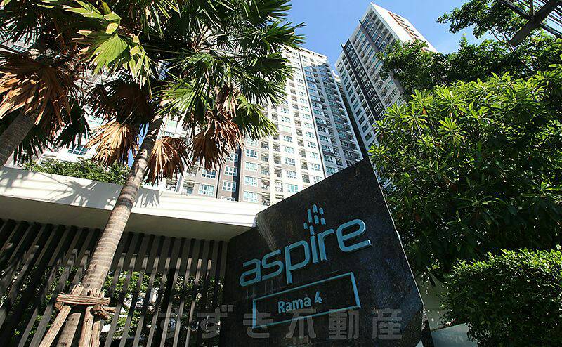 ขายด่วนคอนโด Aspire Rama 4 (แอสไพร์ พระราม 4) 1 ห้องนอน 1 ห้องน้ำ ห้องขนาด 28 ตร.ม