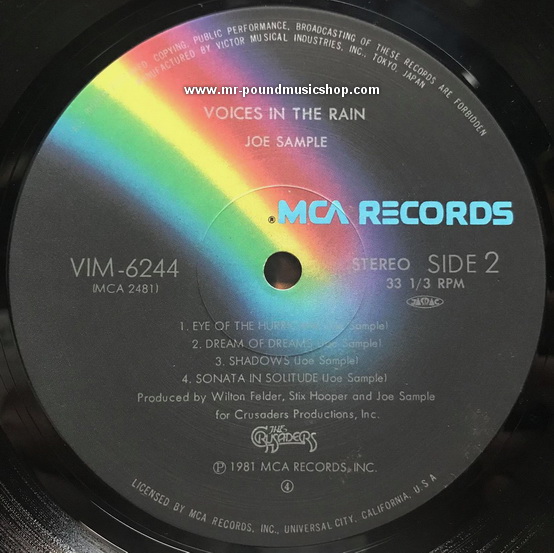 Joe Sample - Voices In The Rain