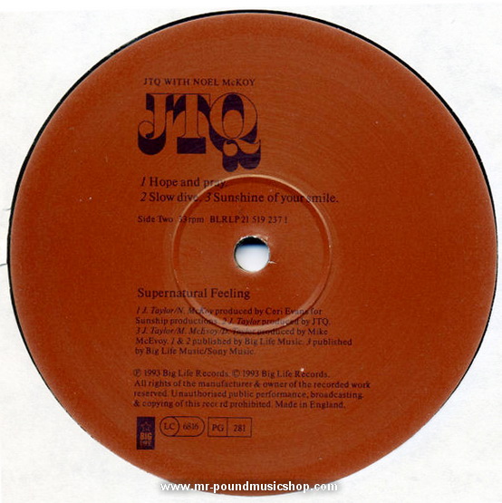 JTQ With Noel McKoy - Supernatural Feeling