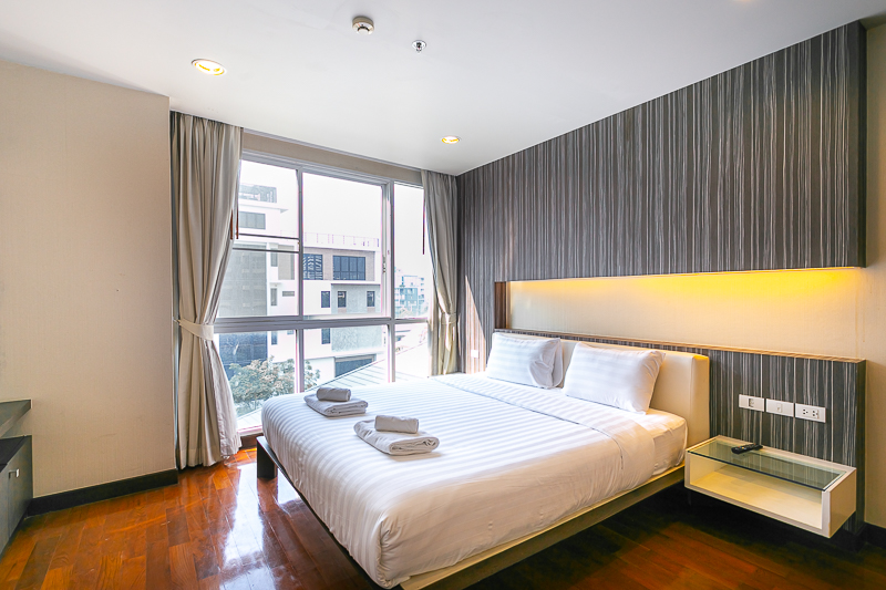 ให้เช่าคอนโด Double Tree Residence (ดับเบิ้ล ทรี เรสซิเด้นซ์) 2 ห้องนอน 2 ห้องน้ำ ขนาด 150 ตรม ชั้น 1 ราคาเช่า 45,000 บาท