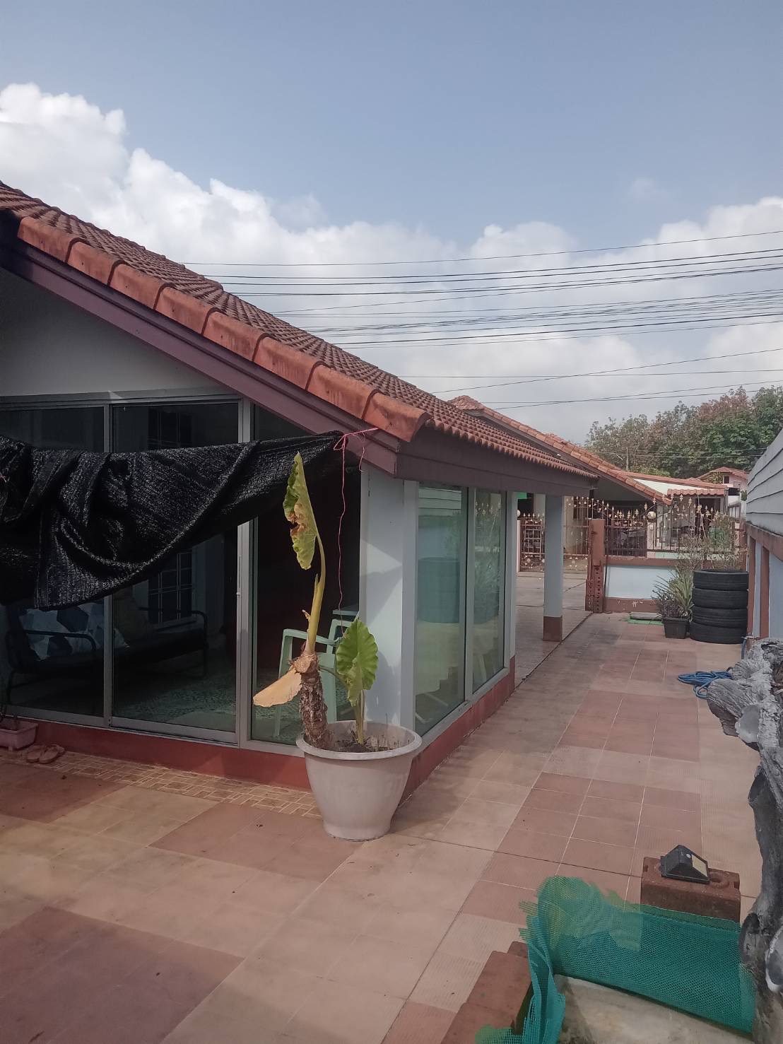 ขายบ้านเดี่ยวชั้นเดี่ยวโครงการ หมู่บ้านเพชรลดา บ้านฉาง เนื้อที่ 52 ตรว มี 3 ห้องนอน 2 ห้องน้ำ