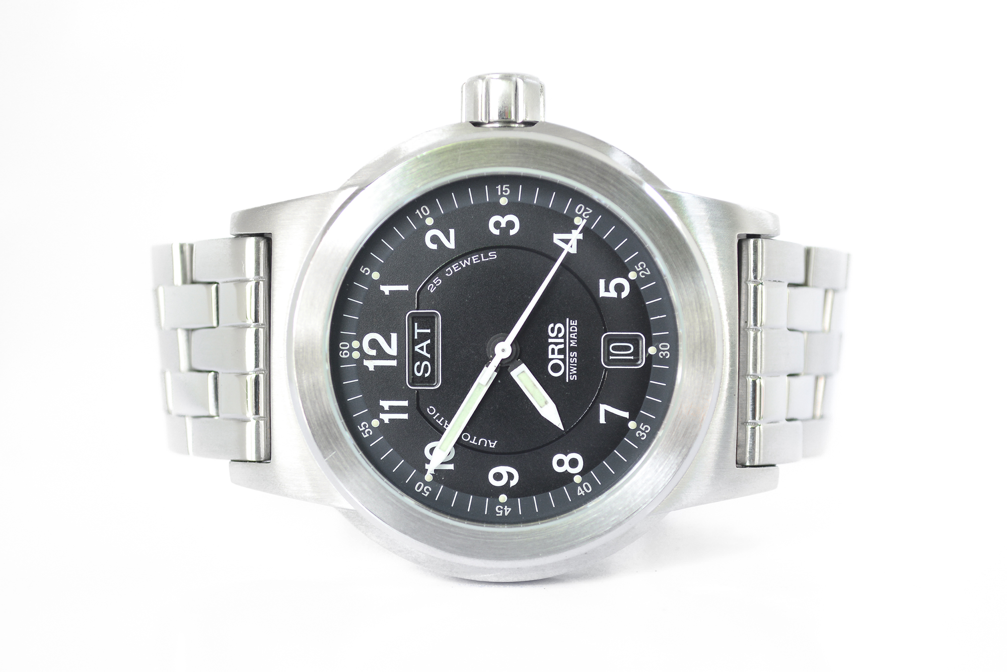 Oris BC3 Automatic Day Date หน้าดำ (Sold)