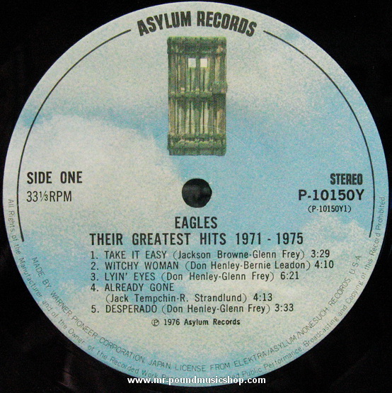 Eagles - Their Greatest Hits 1971-1976