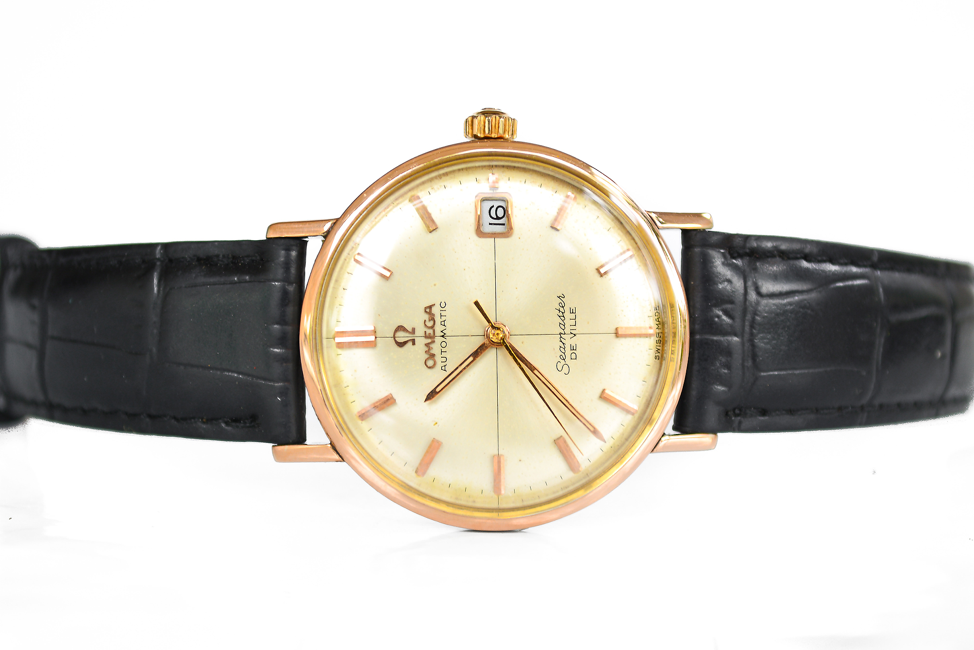 Omega Seamaster De ville Auto Pinkgold ทองแปะ (Sold)