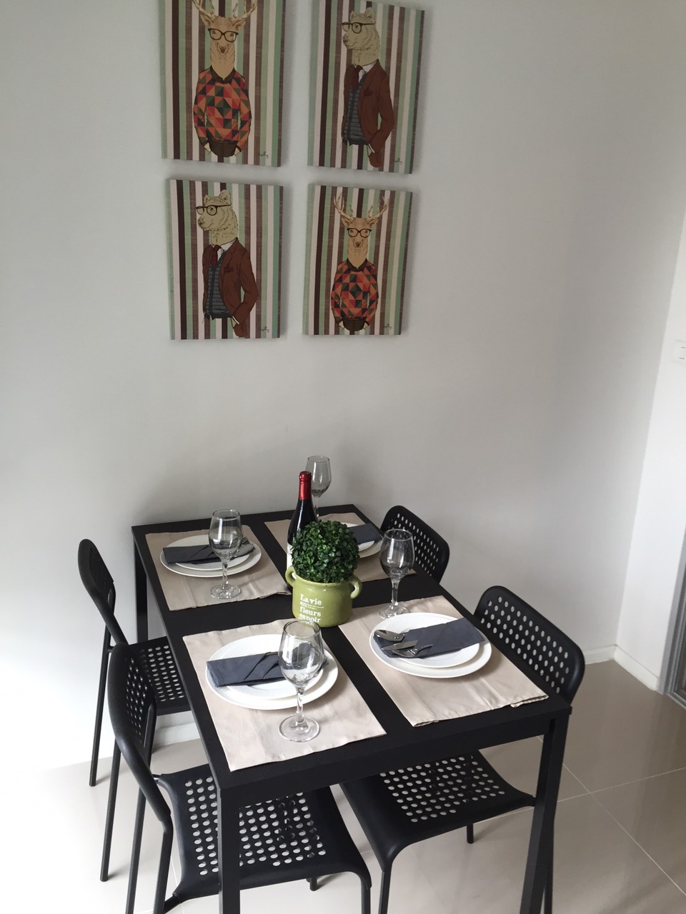 Sale : Asprie Rama 9 : 2 bed room B12A C10 พื้นที่ 50 ตรม. ชั้น12A ตกแต่งพร้อมอยู่+เฟอร์ครบ ขายราคา 5.2 ล้าน