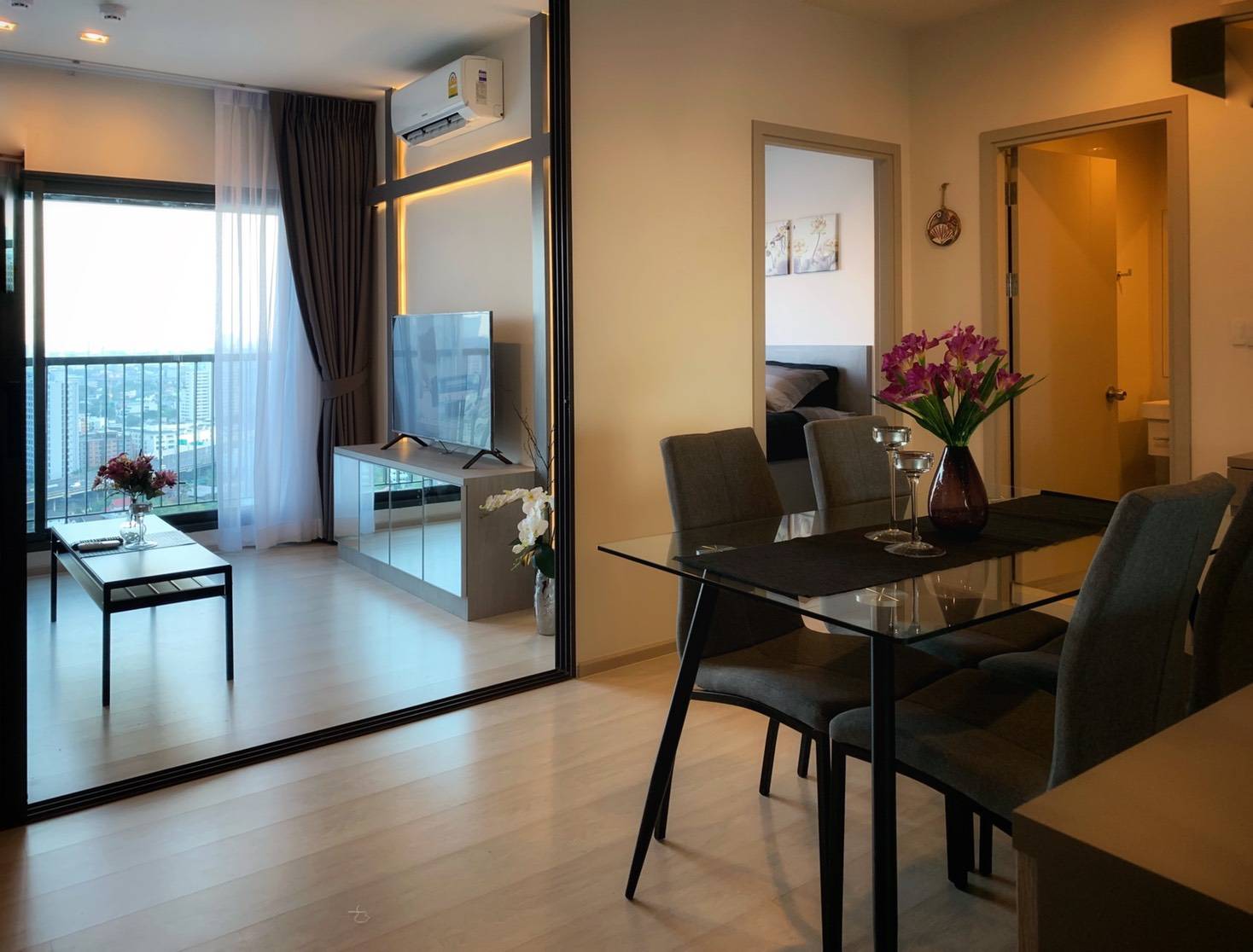 ขายคอนโด Life Sukhumvit 48 (ไลฟ์ สุขุมวิท 48) ประเภทห้อง : 1 ห้องนอน พลัส, 1 ห้องน้ำ (ทำเป็น 2 ห้องนอนได้)