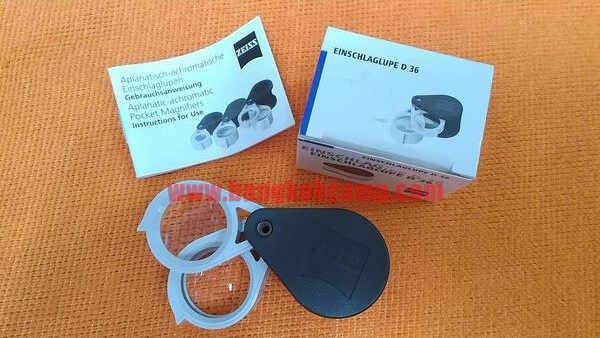 กล้องส่องพระ /เพชร ZEISS D36 (Made in Germany) 2เลนส์ 3x6x9เท่า ....ให ม่ แท้