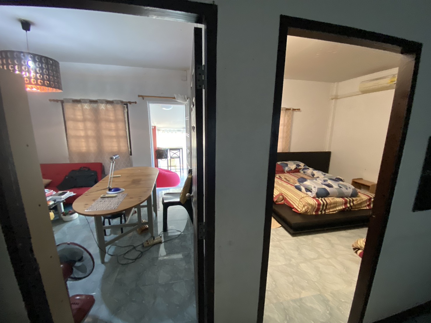 ขายบ้านเดี่ยวชั้นเดี่ยวโครงการ หมู่บ้านเพชรลดา บ้านฉาง เนื้อที่ 52 ตรว มี 3 ห้องนอน 2 ห้องน้ำ