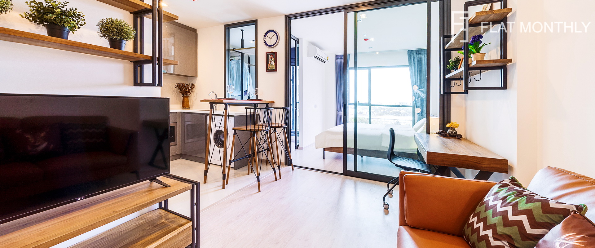 ขาย / เช่าคอนโด Rhythm Rangnam (ริธึ่ม รางน้ำ) จำนวน 2 ยูนิท ยูนิทที่ 1.ห้อง 10/60(A09B02) 1 ห้องนอน 1 ห้องน้ำ ขนาด 35.28 ตรม.