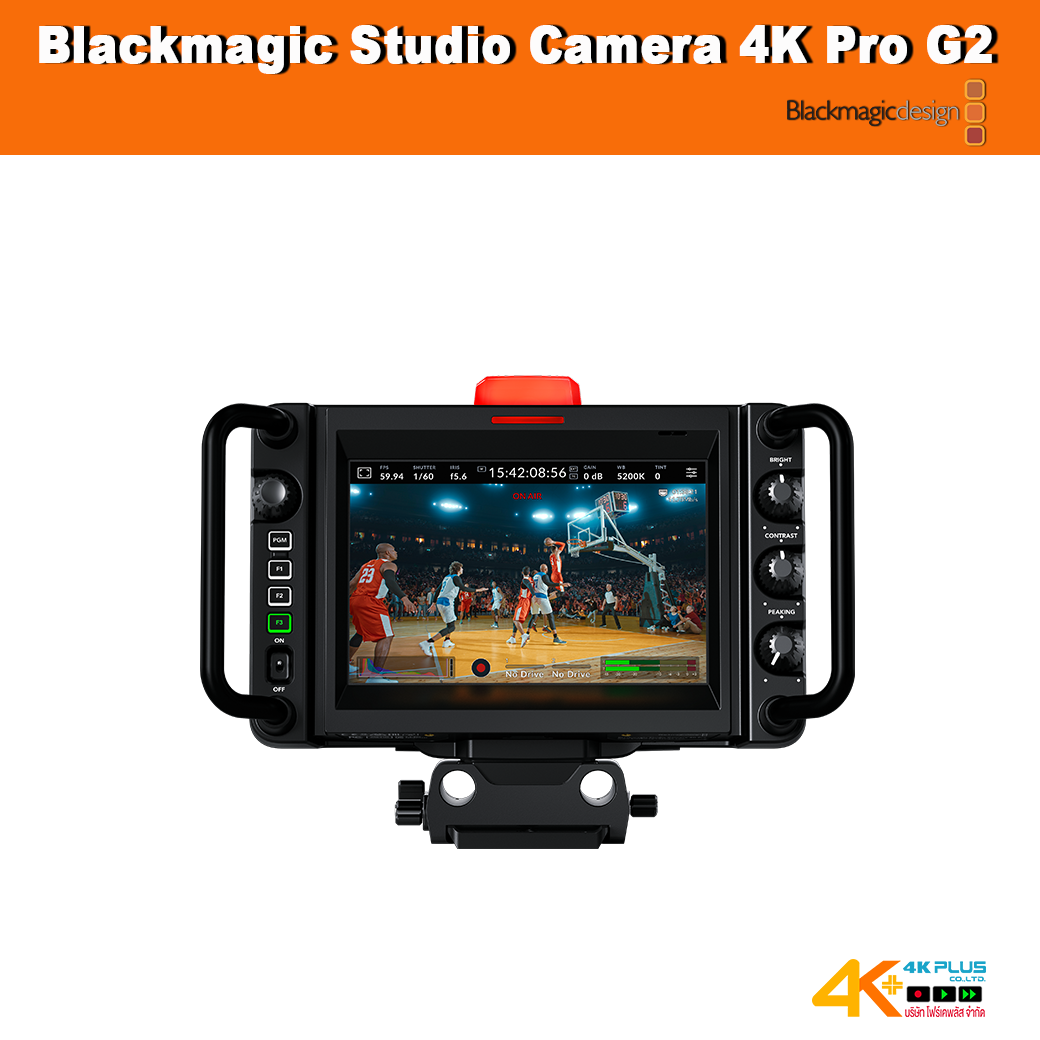 Blackmagic Studio Camera 4K Pro G2