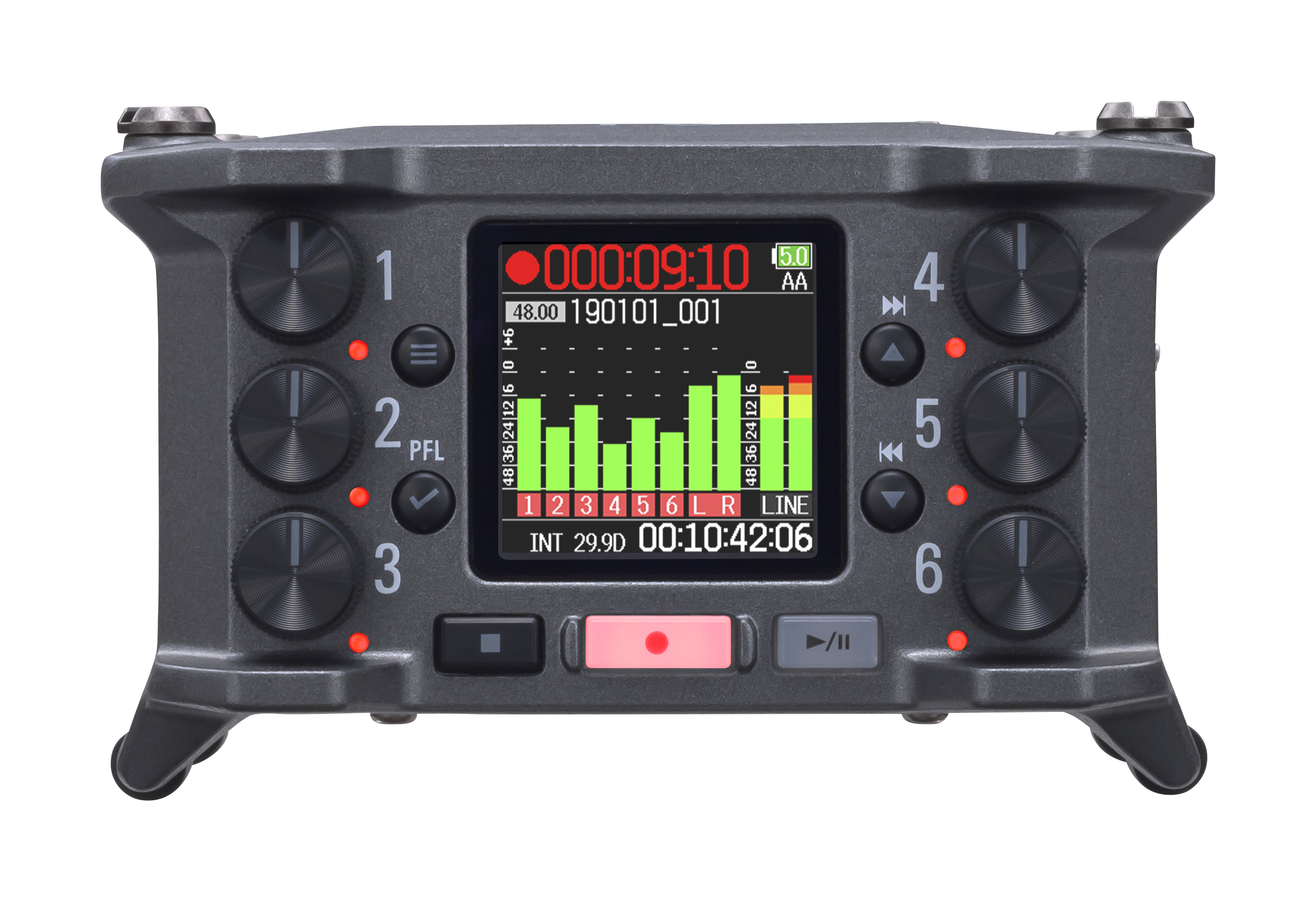 ZOOM F6 MultiTrack Field Recorder