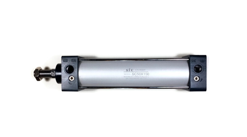 กระบอกลม SC50x150 มม. SFC พร้อมขายึดหัวท้าย