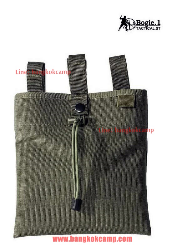ถุงทิ้งแม็ก ยี่ห้อBogie.1 ของแท้ ผ้าCORDURA (สีเขียว)