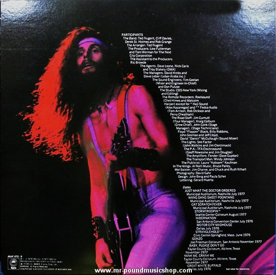 Ted Nugent - Double Live Gonzo!