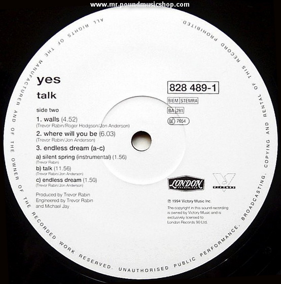 Yes - Talk