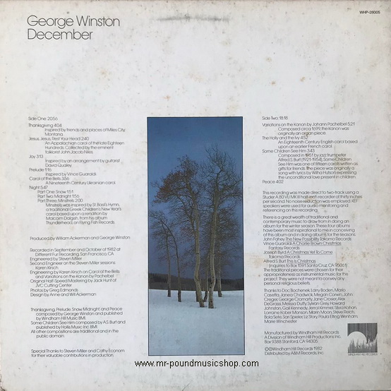George Winston - December