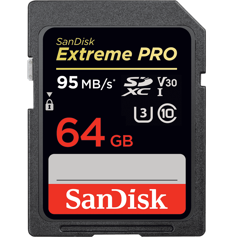 SanDisk Extreme Pro SDXC UHS-I Card 64GB Class10 (95MB/s_633x)