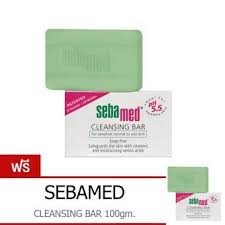 Sebamed Cleansing Bar 100 g ซื้อ 1 ฟรี 1 ก้อน