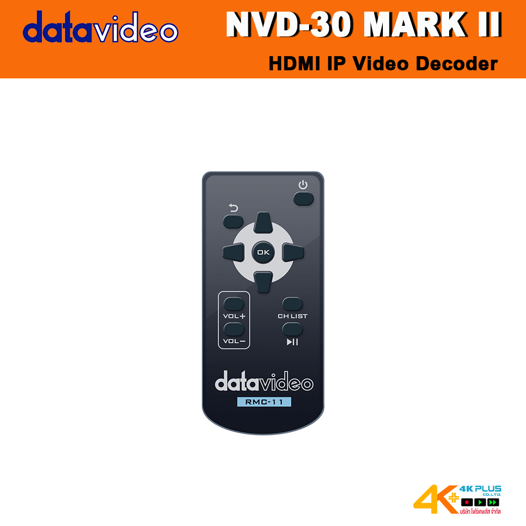 Datavideo NVD-30 MARK II HDMI IP Video Decoder