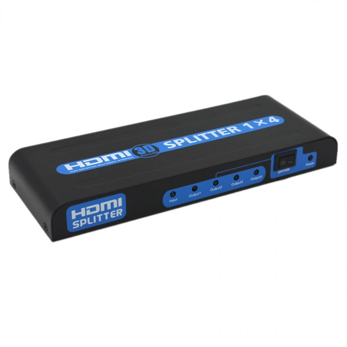 1x4 HDMI Splitter (1.3v)