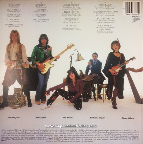 Heart - Greatest Hits / Live 1976-1980