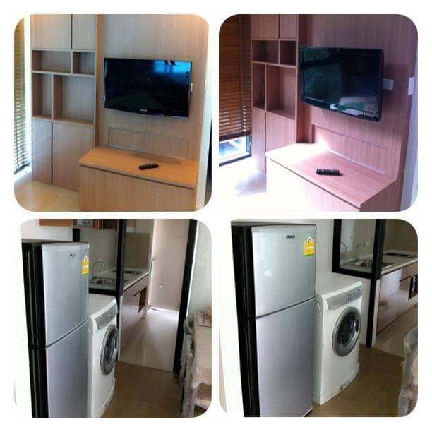 ให้เช่าคอนโด Abstracts Sukhumvit 66/1 (แอ็บสแตร็กส์ สุขุมวิท 66/1) 2 ห้องนอน 1 ห้องน้ำ ขนาด 50 ตรม ชั้น 4 หุ้องมุม (33/48) ห้องตกแต่งครบ