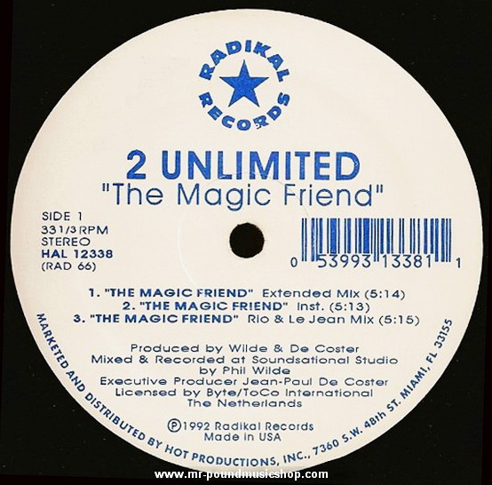 2 Unlimited - The Magic Friend