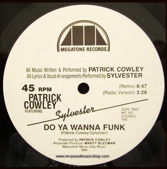 Patrick Cowley Featuring Sylvester - Do Ya Wanna Funk