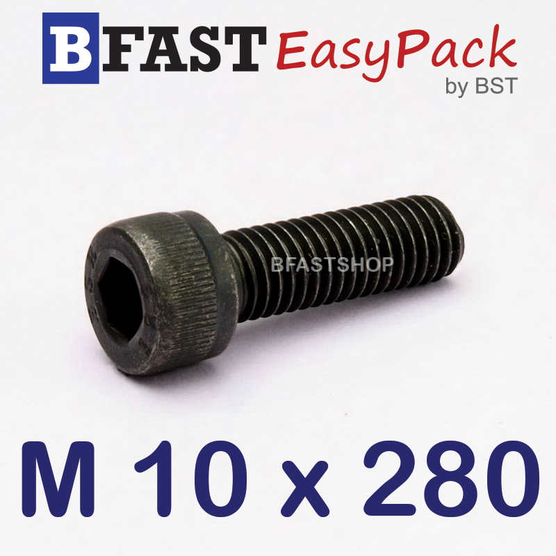 สกรูหัวจมดำ M 10 x 280 *เกลียวครึ่ง*